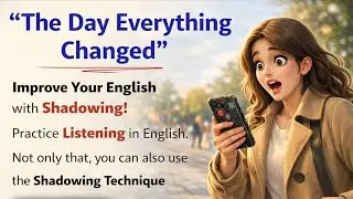 The Phone That Changed Everything | Learn English with a Powerful Story | Shadowing Practice