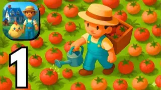 Little Farm Story: Idle Tycoon - Full Gameplay Walkthrough Part 1 New Tutorial Review (Android ios)