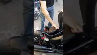 Banco retr&aacute;til para motos