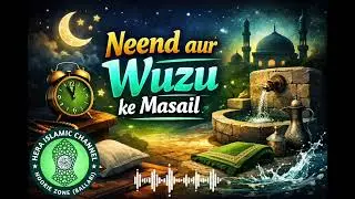 Neend aur Wuzu ke Masail (only audio)