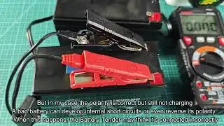 Battery Tender Flashing Red and Green