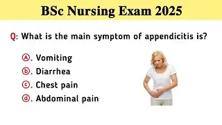 BSc Nursing Entrance Exam 2025 | bsc nursing entrance exam question papers | nursing exam