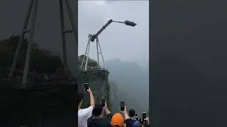 🎢 Cliff Ride COLLAPSES Mid-Air &mdash; Tourists SCREAM and Vanish Into Fog! 😱