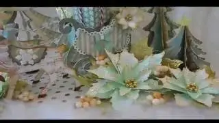 Reindeer & Sleigh Brenda Walton Die Centerpiece