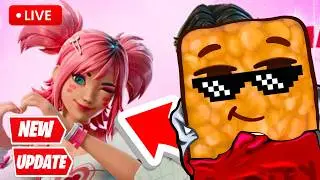 🔴LIVE - NEW FORTNITE UPDATE (Fortnite)