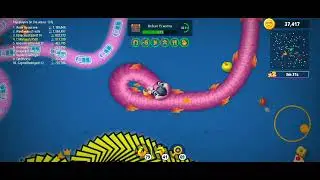 Worms Zone Snake 🐍🐍 Game | Magic Slither Snake | Biggest Slither Snake #magicgameplay​ #wormszone​