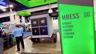 Power Up Connect UL 9540 Mobile BESS Trailer