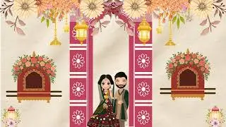 DIYdigital wedding invitation card #Budget wedding Ideas