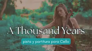 A Thousand Years. para Cello