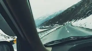 View of Himachal in snow land of gods