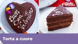 TORTA CUORE AL CIOCCOLATO: Torta per S. Valentino (e non solo!)