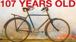 Restoring a 1919 Vintage bike! WW1 era rebuild.