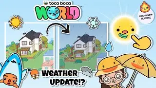 Новая функция &laquo;Погода&raquo;!? 🌦️| Toca Boca World (БЕСПЛАТНОЕ ОБНОВЛЕНИЕ!) уже доступно!