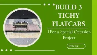TBS 52 Custom Flatcar Build Tichy Train Group GSC 53&rsquo;6&rdquo; Flatcar and Load Giveaway Build. Pt1