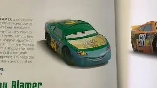 Meet The Cars Book Johnny Blamer (Magnet Face) Faux Wheel Drive No. 54