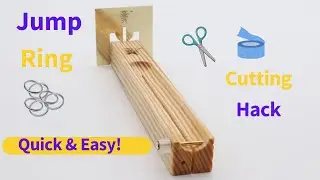How to Use Painter&rsquo;s Tape for Cutting Jump Rings | Jewelry-Making Tip