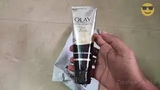 Olay Total Effects 7 in 1 Foaming Cleanser Unboxing | Amazon