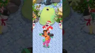 bbli$zard, Mammot, and Spunge on Cold Island! #mysingingmonsters #msm #shorts