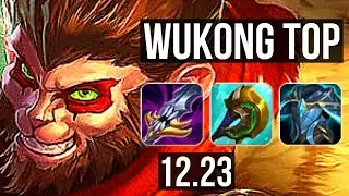 WUKONG vs RUMBLE (TOP) | 700+ games, 10/4/12 | EUW Master | 12.23