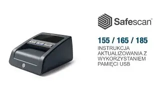 Safescan 155 / 165 instrukcja aktualizowania z wykorzystaniem pamięci USB | Polski