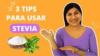 ⭐ Como USAR la STEVIA en REPOSTERÍA