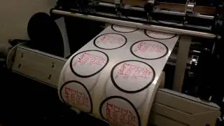 Digital Printede etiketter p&aring; rulle