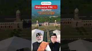 U.K Global Welcome P.M.🐅#viral#edit#respect#like #shorts#forestresearchinstitute  #modi #uttarakhand