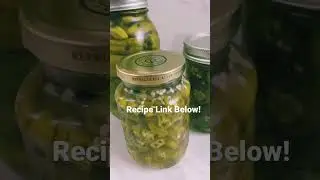 Pickled pepperoncini peppers! Recipe:  