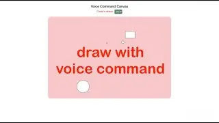Voice-Controlled Canvas on JavaScript|Web Development tutorial|HTML|CSS|SpeechRecognition