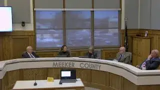 January 20, 2026, Meeker County Board of Commissioners Meeting