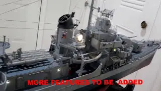 Fletcher Class Destroyer 1/96 scale