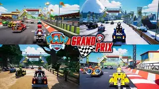 PAW Patrol: Grand Prix - All Tracks - PAWsome Racing!