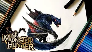 Drawing: NARGACUGA | Monster Hunter World: Iceborne | Drawings by Keva