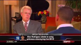 ESPN Sportscenter: Alex Rodriguez Interviewed by Peter Gammons Part 3/4