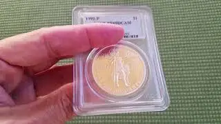 1992-P Columbus Quincentenary Commemorative Silver Dollar Proof PGCS PF69 DCAM