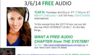 Dating Women Radio Show - Little Things Show HIGH Interest