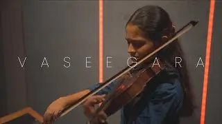 Vaseegara (Violin Cover) | Riya Sebastian | Robin Sebastian | Minnale | Harris Jayaraj