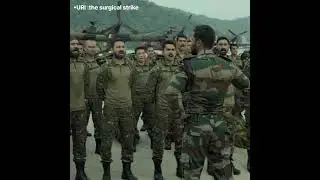 how's the josh 💪🇮🇳! URI scene..#urithesurgicalstrike #vickykaushal