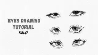 Anime Eyes(Eyelashes) Drawing Tutorial✨