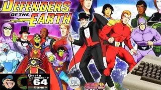 DEFENDERS OF THE EARTH &ndash; Commodore 64 (1990) | Flash Gordon & Friends Battle Ming's Forces