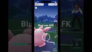 Pokemon Go battle He was AFK for some reason #pokemongo #pokemon #pokego #shinycelebi #pokeboy