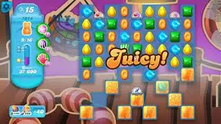 Candy Crush Soda Saga Level 1014, played by Blogging Witch Peetra.