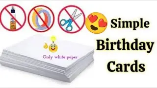 Birthday gift ideas/Birthday card for Best friend/Easy and beautiful birthday greeting card