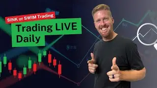LIVE 5 Minute ORB Strategy Day Trading Nasdaq Futures (NQ) Prop Firm Challenge Sink or Swim Trading