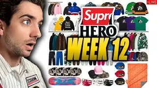 🔴 LIVE - Supreme Week 12 - Droplist Review 📝 ANTIHERO Collab Tier List 🦅