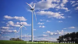 Wind Turbine Ambience &bull; Soothing Windmill Sounds | 4K White Noise