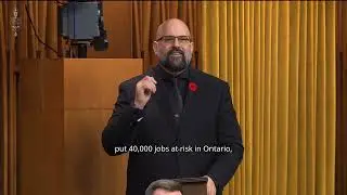 The Liberal budget will put 40,000 jobs at risk in Ontario  