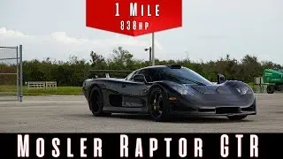 2012 Mosler Raptor GTR (Top Speed Test)