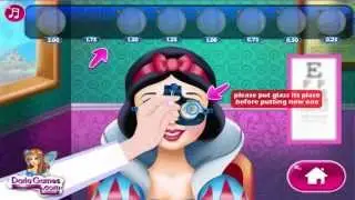Disney Princess Snow White Games For Kids - Snow White Eye Treatment HD