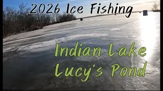 Indian Lake Ice Fishing 